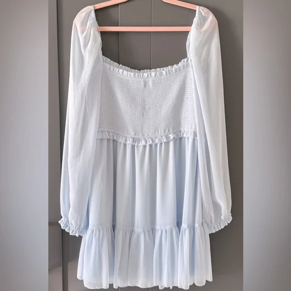 Aritzia Wilfred Tempest Dress - Aura Blue - Picture 3 of 4